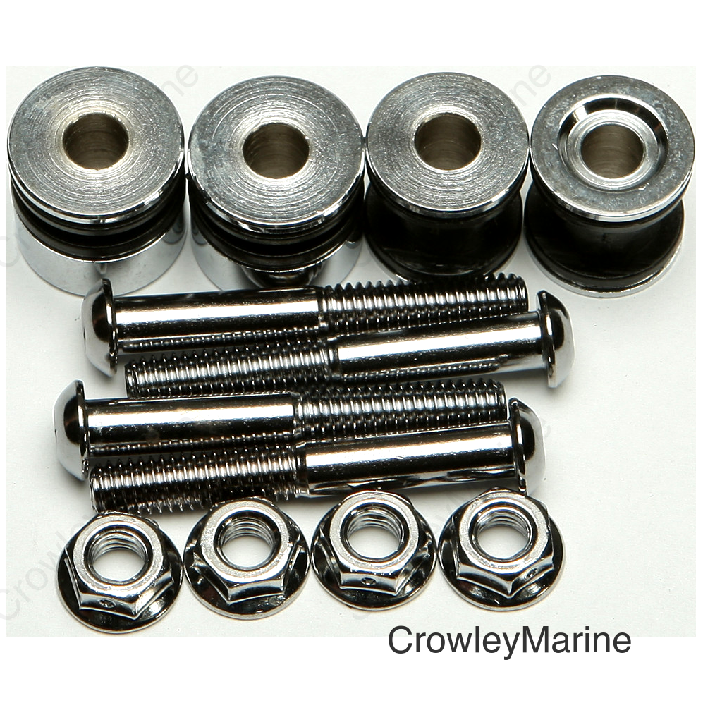 DOCKING HARDWARE KIT CHROME XL 94-03