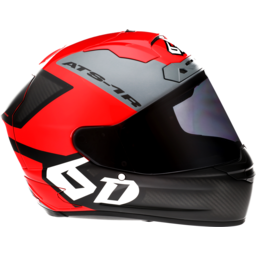 ATS-1R Helmet - Wyman - Red/Gray - Medium thumbnail-3