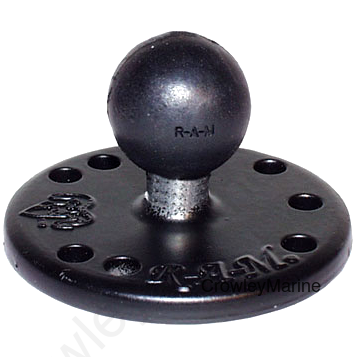 2 1/2" dia. w/1" Ball; 2# Std Wt Cap.
