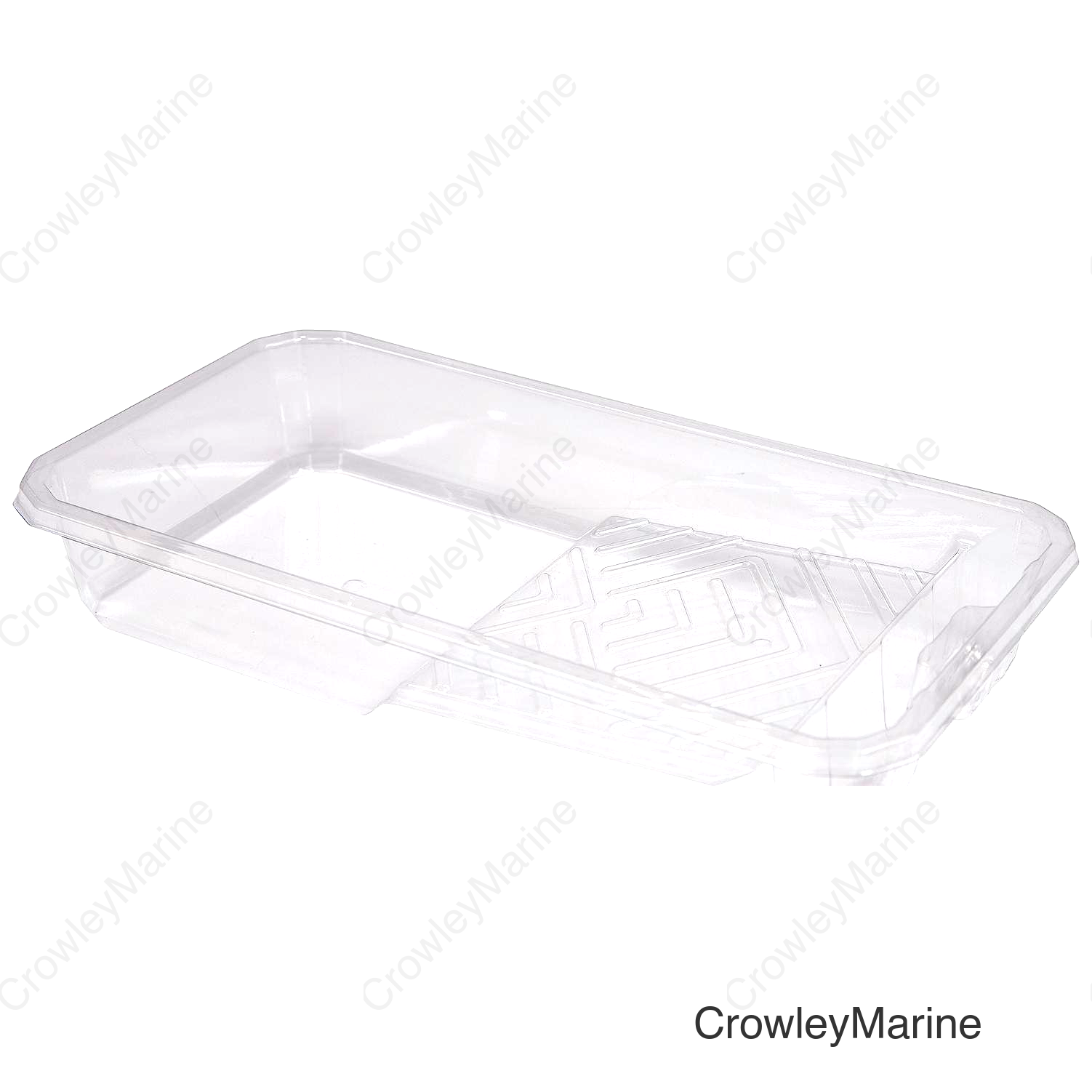 Seachoice 92222 Plastic Paint Tray Liner 5-Pack, 4 Inch, Clear