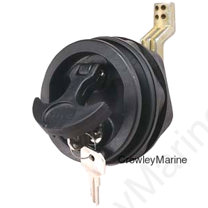 FLUSH LOCK - BLACK
