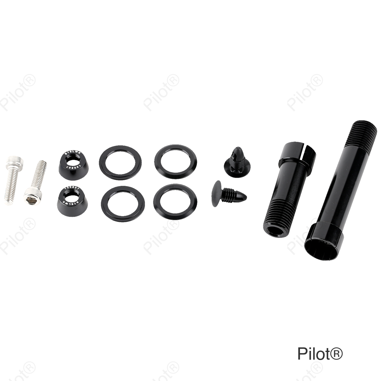 Suspension Link Hardware Kit - Tazer MX Carbon/Tazer Alloy - Upper