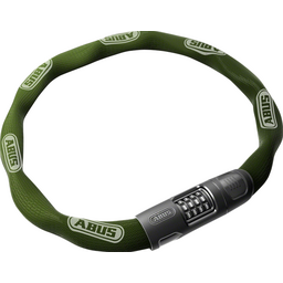 Abus 8808C Chain Lock - Combination 2.8' 8mm Square Green