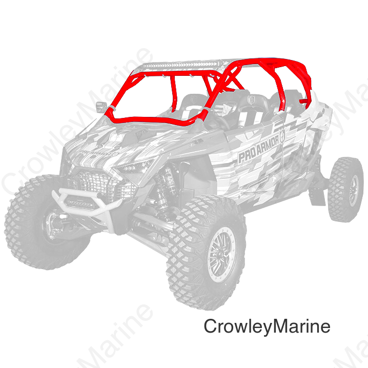 PRO R MP CAGE W/NO INTRUSION RED