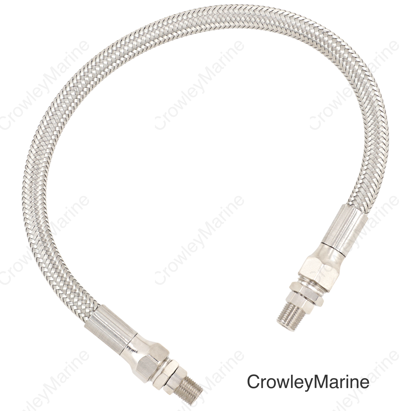 15"SS OIL LINE W/FITTINGS