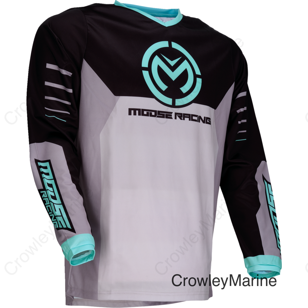 JERSEY QUALIFIER GRAY/TEAL XL