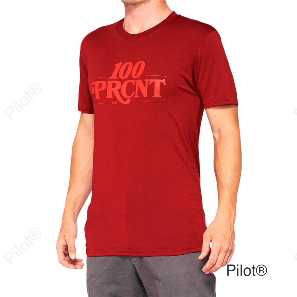 Searles Tech T-Shirt - Brick - Small