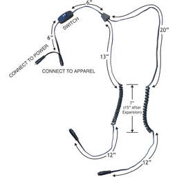 Sock Y-Harness Cord thumbnail-1