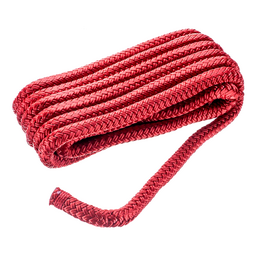 Seachoice Double-Braid Nylon Dock Line w/ Eye Splice, Pre-Shrunk, Heat Stabilized, 1/2 In. X 15 Ft., Red thumbnail-2