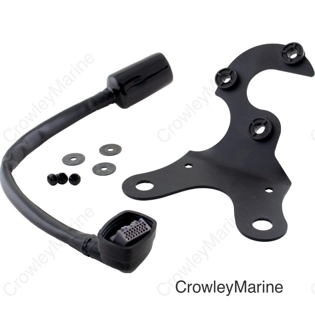 DL-04B SPEEDO BRACKET/WIRE KIT BLACK YAM