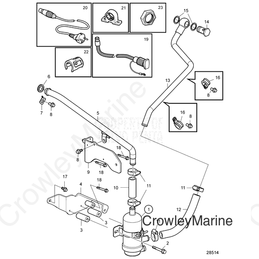 Pipe (V2) - Volvo Penta (22187971)