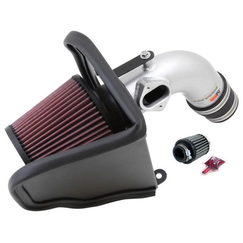 K&N 12 Chevy Sonic 1.8L Silver Typhoon Cold Air Intake
