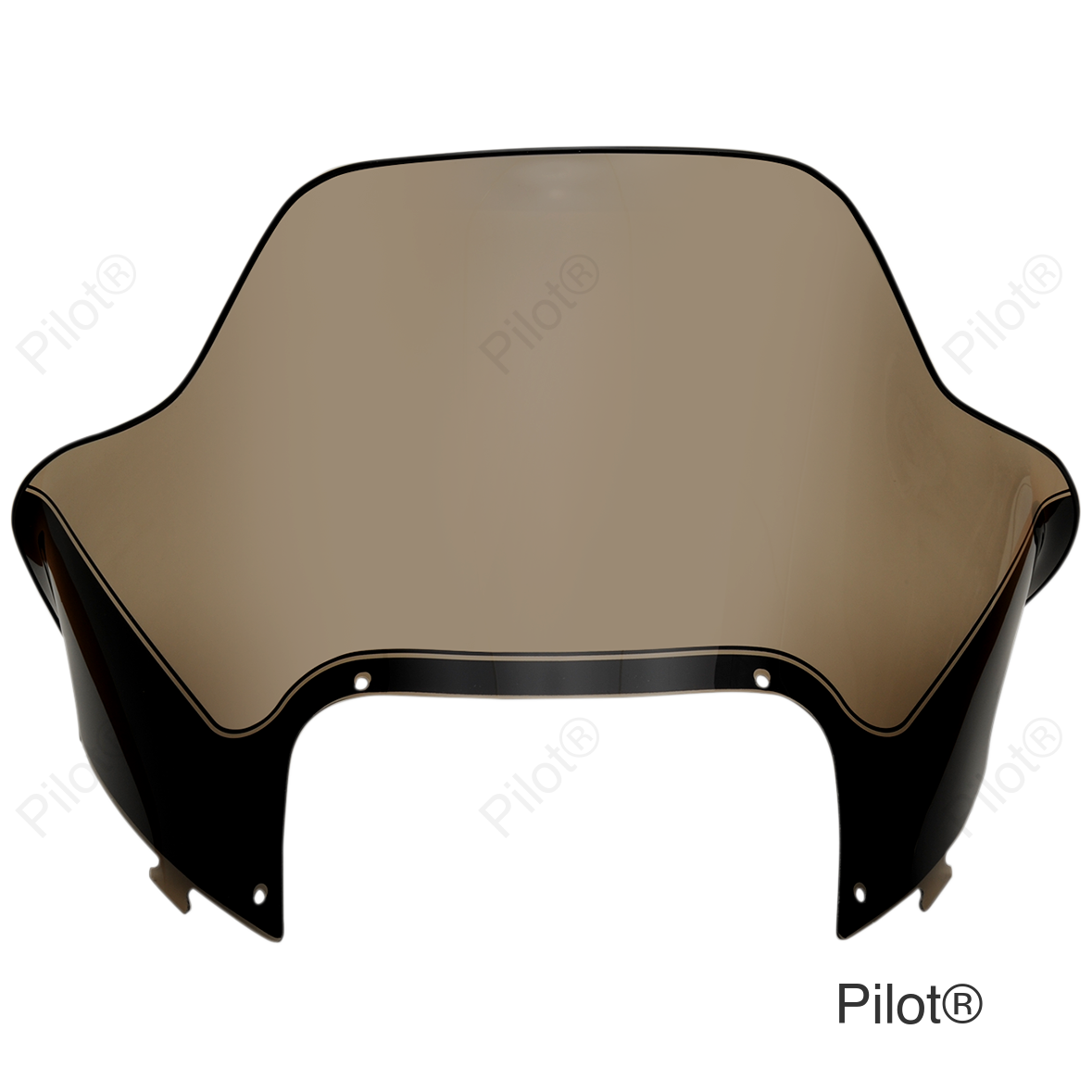 Windshield - 17" - Smoke/Graphic - Arctic Cat