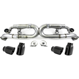 AWE Tuning Porsche 991 SwitchPath Exhaust for Non-PSE Cars Diamond Black Tips thumbnail-1