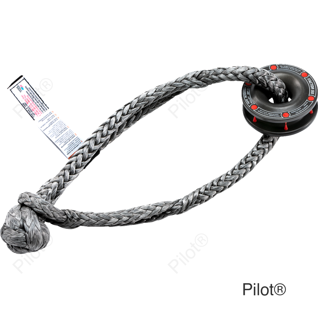 Rope Retention Pulley + Soft Shackle Combo
