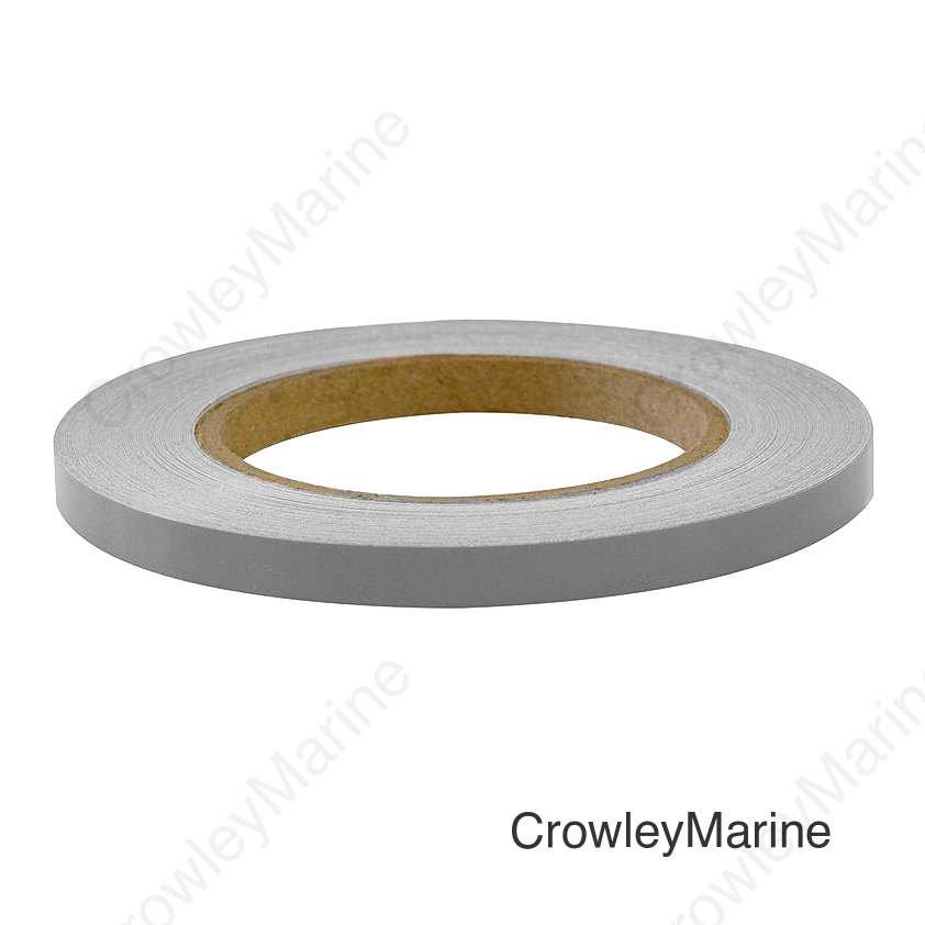 Seachoice Self-Adhesive Boat Striping Tape, 3 Mil Vinyl, 1/4 in. x50', Silver