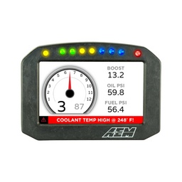 AEM CD-5G Carbon Flush Digital Dash Display w/ Internal 20Hz GPS & Antenna thumbnail-7
