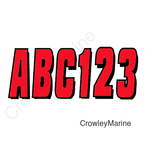 SERIES 320 REGISTRATION KIT (RED/BLACK)