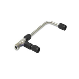 Nitrous Express 4500 Gemini SS Solenoid to Plate Connectors (New Style) - Red thumbnail-1
