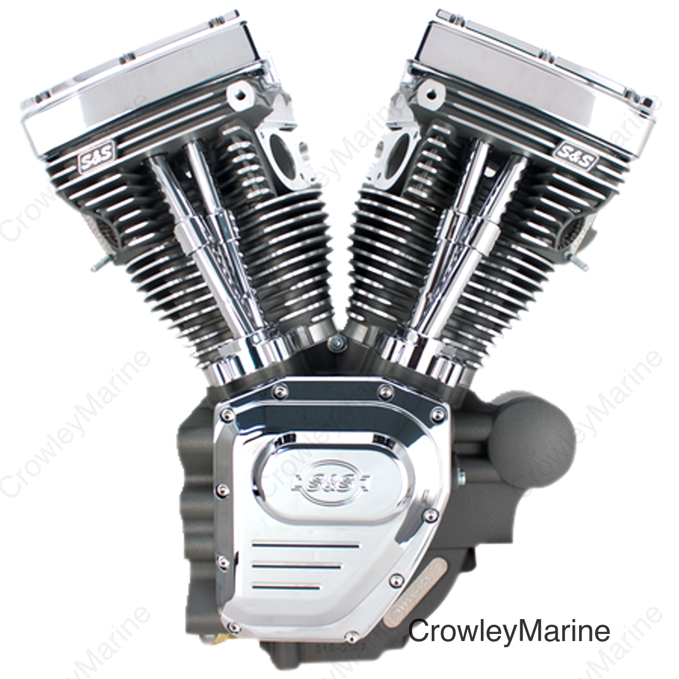T124 Long Block Engine - Stone Gray - Touring