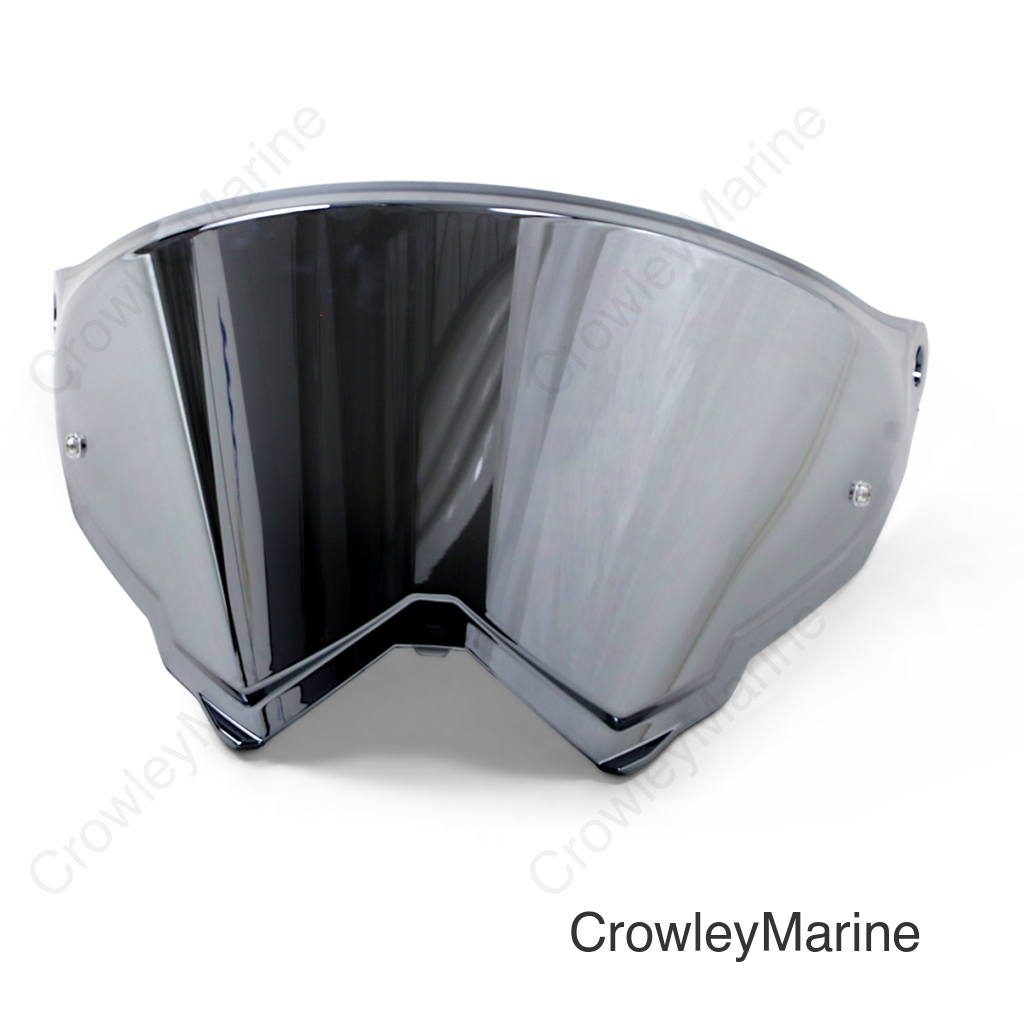 AX9 Shield - Pinlock® 70 MaxVision™ Prepared - Iridium Silver