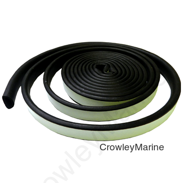 3/8”W x 3/16”H x 10’L, Black