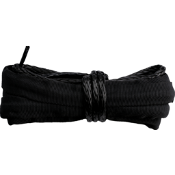 Winch Rope - Synthetic - Smoke - 3/16" x 12'
