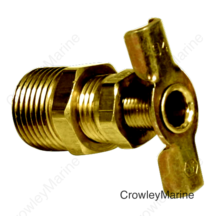 Camco 11663 Water Heater Drain Valve, 1/4"