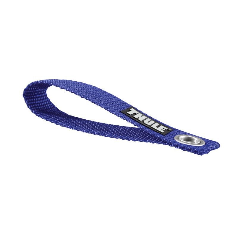 Thule Hood Loop Strap - Bow Boat & Stern Tie-Down Loop (Set of 2) - Blue