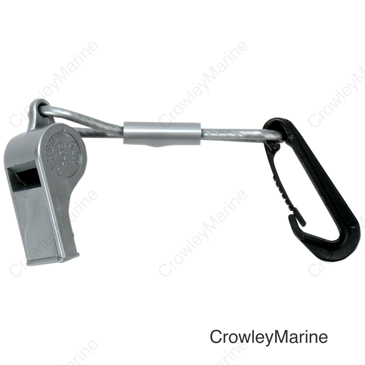WHISTLE W/CLIP GREY