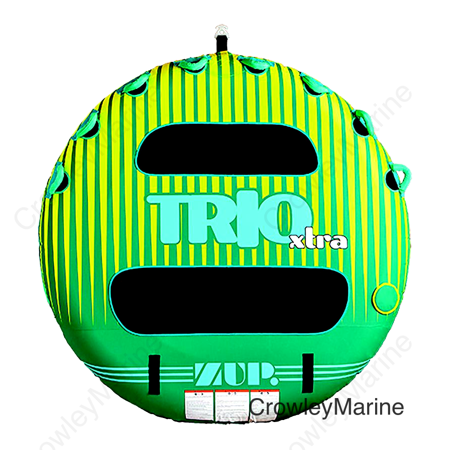 ZUP 75915 3-Person TRIO Xtra Towable Tube with Deck Pads