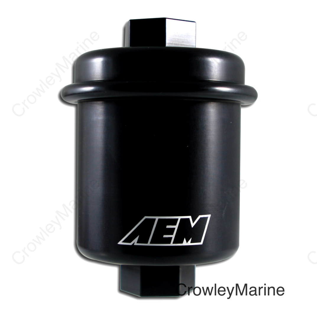 AEM 94-01 Acura Integra / 94-97 Honda Accord / 96-00 Civic / 97-01 Prelude Black Fuel Filter Kit