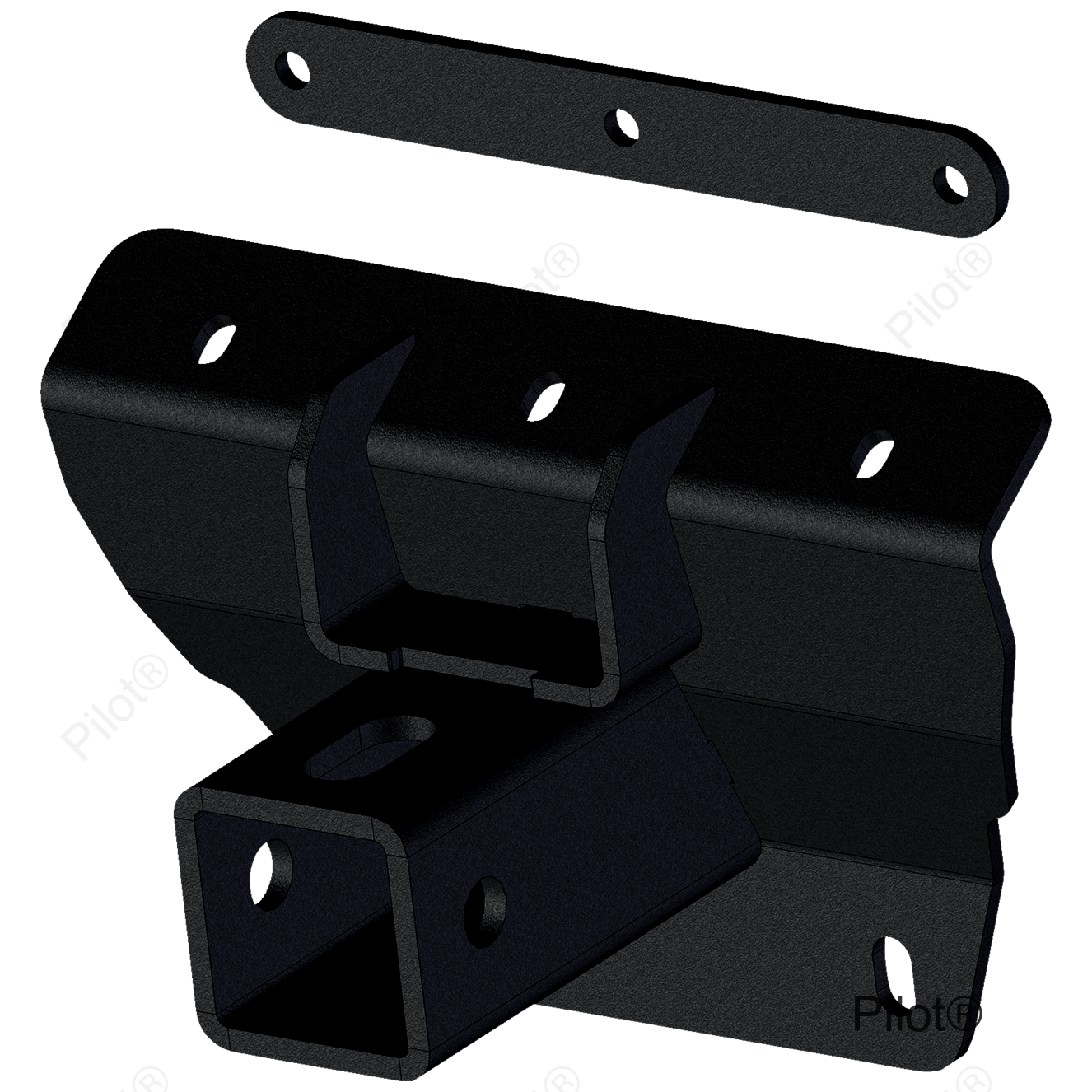 Hitch - Rear Receiver - 2" - Kawasaki Teryx
