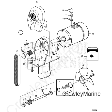 Bearing Kit - Volvo Penta (41100839)