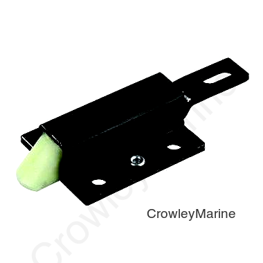 JR Products 11705 Flush Mount 3.21" Trigger Latch for RV Compartment Door