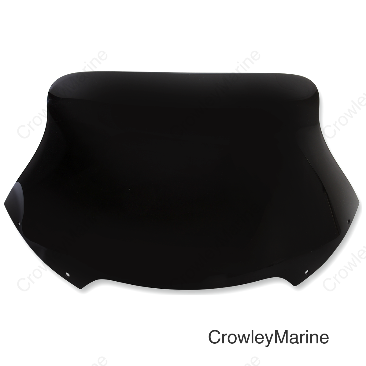 Spoiler Windshield - 10" - Dark Smoke - FLTR