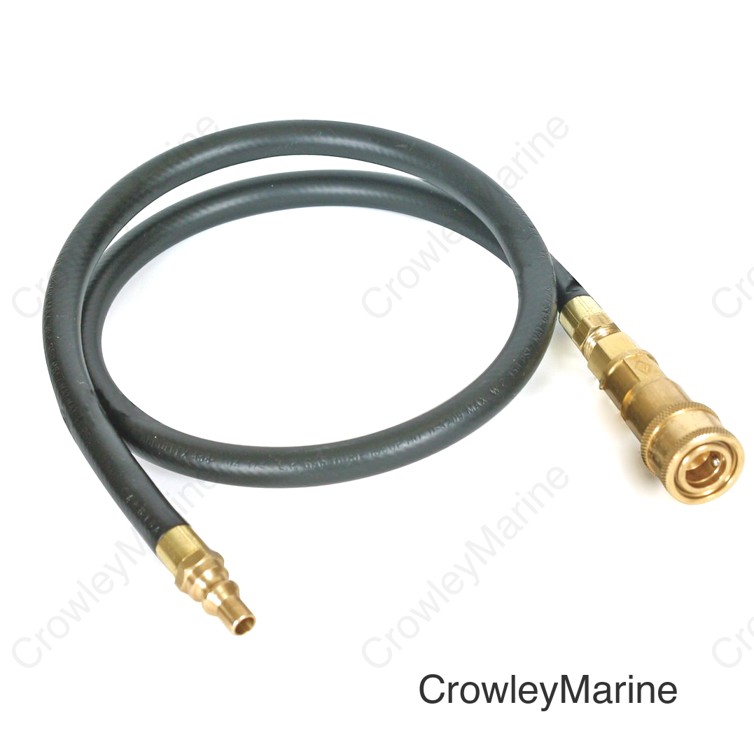 LPGAS HOSE 39' W/QUIK CON
