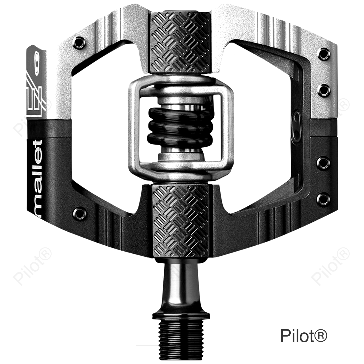 Mallet Enduro LS Pedals - Black/Silver