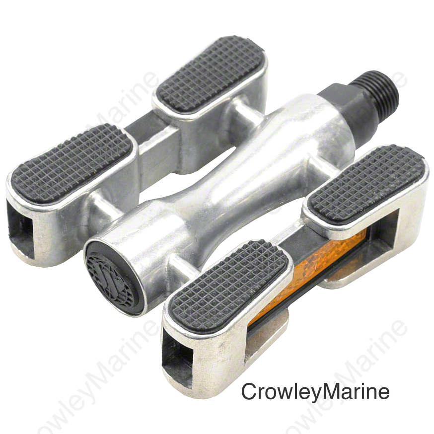 Dimension Cruiser Pedals - Platform Aluminum 9/16 Silver/Black