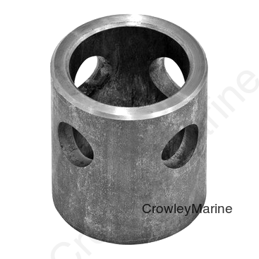 Pipe Mount Swivel Bracket, Weld On, 5,000lb, 2" Round, Bulldog (266943)