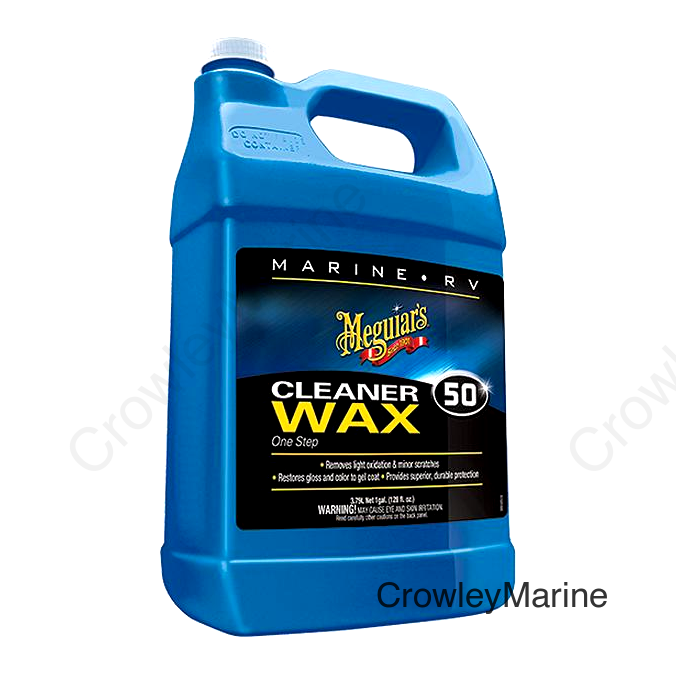 Meguiar's M5001 One Step Cleaner/Wax, Gal, 4/case