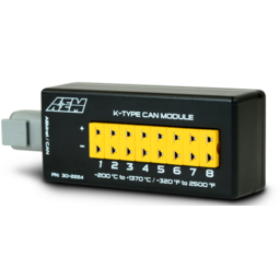 AEM 8 Channel K-Type Thermocouple EGT CAN Module thumbnail-1