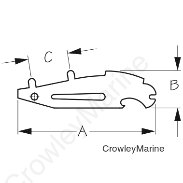 DECK FILL KEY UNIVERSAL SS SMALL