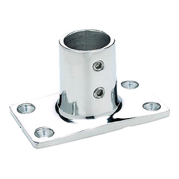 Seachoice Rectangular Base Rail Fitting for 7/8" OD Tubing thumbnail-1