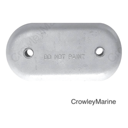 8 5/8 X 4 1/4 X 1 HULL ANODE ( thumbnail-0