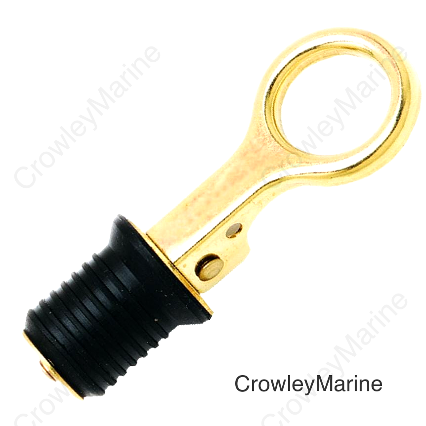 SNAP DRAIN PLUG 1' BRASS