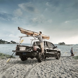 Thule TracRac Pro 2 Overhead Truck Rack (Compact) - Silver thumbnail-4