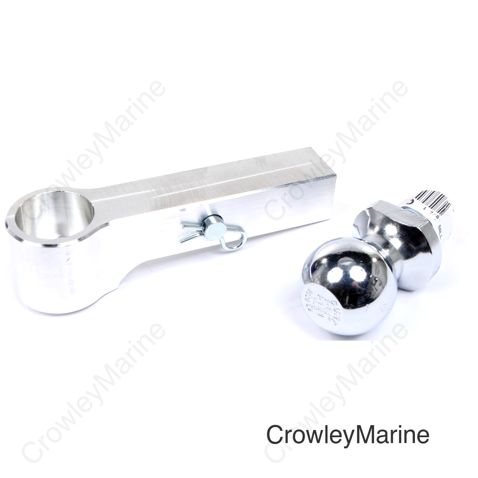 1 1/4" ALUM STINGER W/ 1 7/8" BALL
