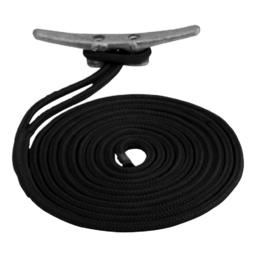 2 Braid Nylon Dock Line 5/8X35' - Sea-Dog Line (302116035BK-1)