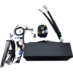 Oil Cooler Kit - Flat Black - Dyna thumbnail-1